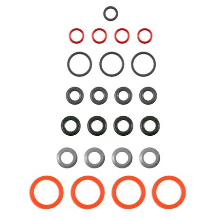 Fel-Pro 12-99 Sub H4 2.5L Sohc 2457Cc F/Inj O-Rings, Es73035 ES73035